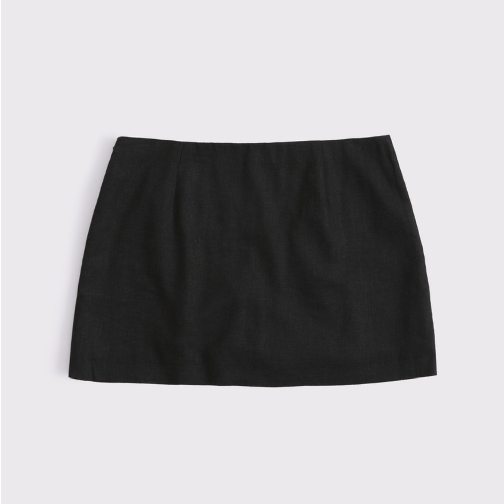 Abercrombie & Fitch Black Mini Skort